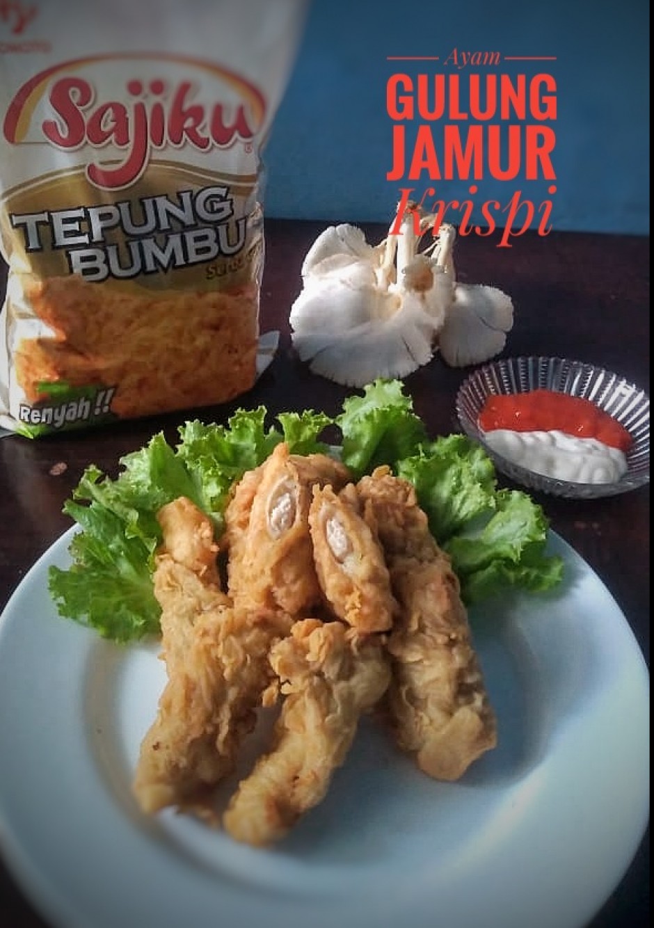 JAMUR GULUNG KRISPI